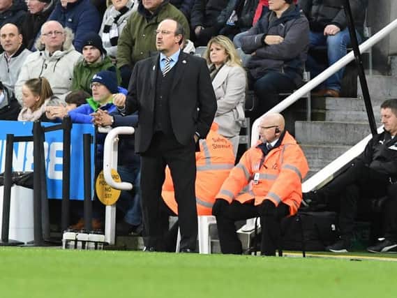 Newcastle boss Rafa Benitez. Picture by Phil Westlake (PW Sporting Photography)