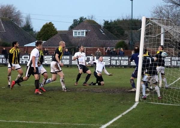 Pagham put the pressure on Loxwood / Picture by Roger Smith
