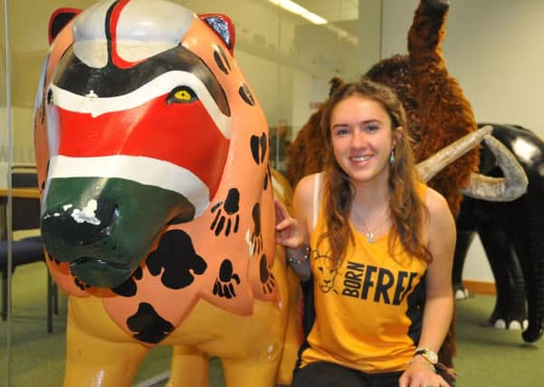 Sarah Locke from Henfield will take on two fundraising challenges for Horsham-based charity Born Free SUS-180122-104749001