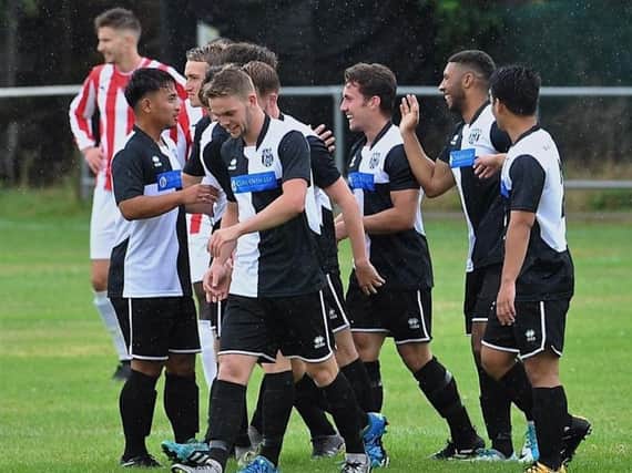 Bob Paine has been pleased with East Preston so far on their return to the SCFL Premier Division. Picture by Stephen Goodger