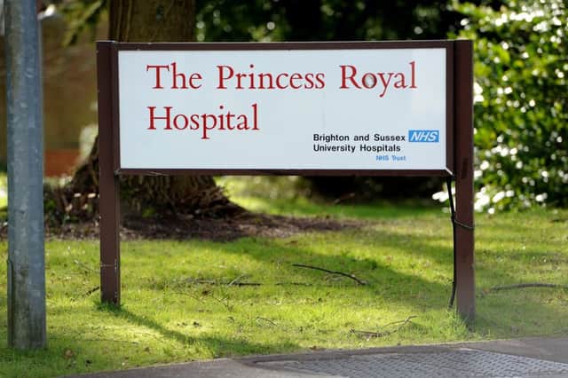 Princess Royal Hospital , Haywards Heath. Pic Steve Robards