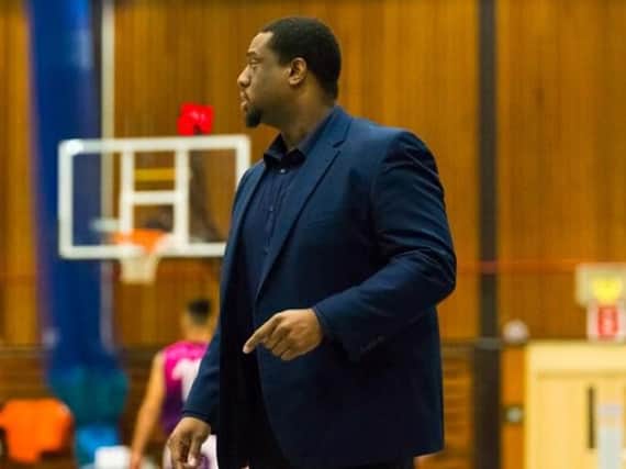 Worthing Thunder coach Daniel Gayle. Picture by Kyle Hemsley