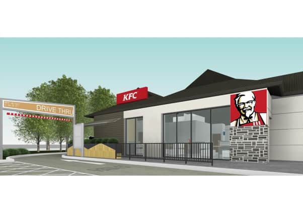An artist's impression of the new KFC branch. Pictures: Arun District Council planning portal