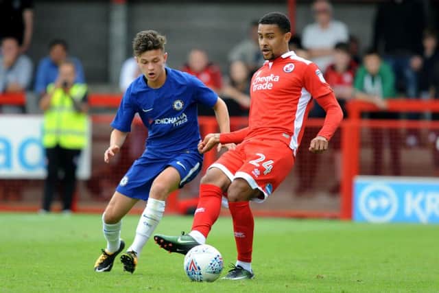 Crawley Town v Chelsea XI. Dennon Lewis. Pic Steve Robards SR1716774 SUS-170717-152647001