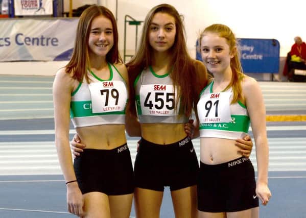 The Chichester trio at Lee Valley / Picture by Lee Hollyer