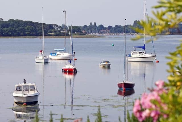 The picturesque harbour is home to thousands of birds and marine life. Picture by Derek Martin DM17629709a