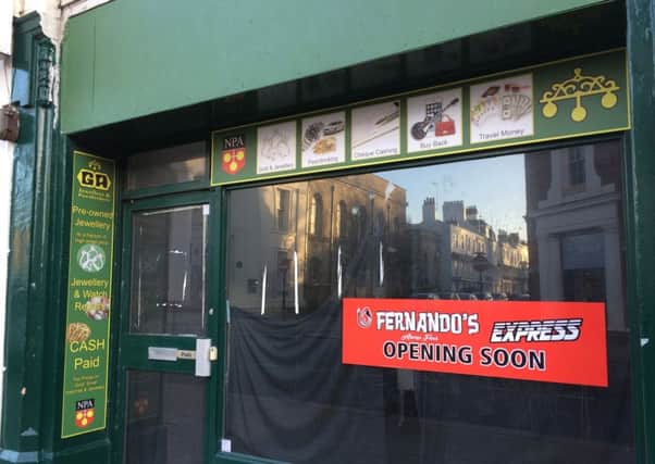Fernando's Express will be opening soon in Chapel Road, Worthing. Picture: Isabella Cipirska