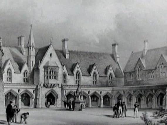 Brighton College in the 19th Century - image courtesy of Brighton College