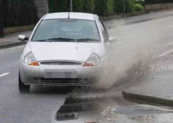 Driving through a puddle could cost you 5,000