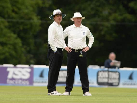 Umpires now have the power to remove players from the field of play