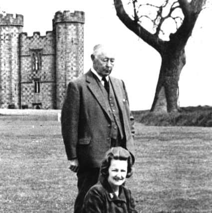 The late Bernard Duke of Norfolk and Duchess Lavinia, c1965