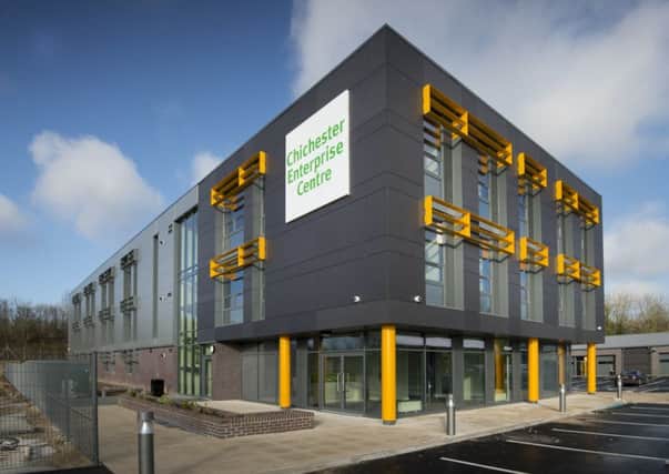 The new Â£6m Enterprise Centre at western end of Terminus Road opens in February