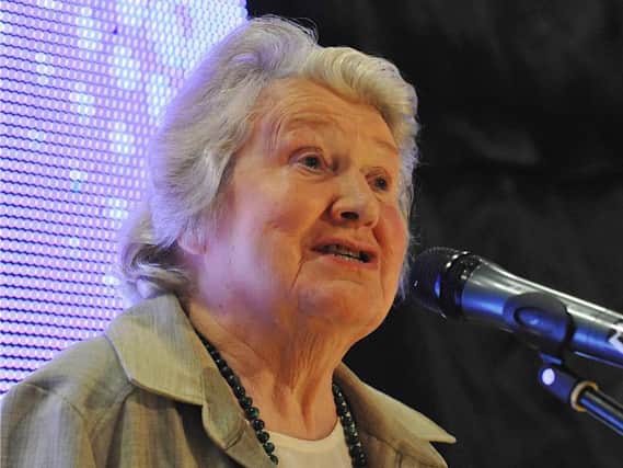 Festival of Chichester patron Dame Patricia Routledge at the launch of last year's festival programme