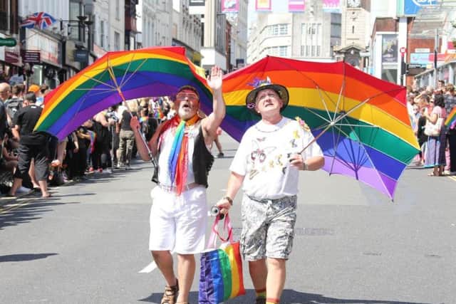 Brighton Pride Parade (Photograph: Eddie Mitchell)