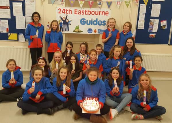 24th Eastbourne Guides' first birthday SUS-180117-094354001