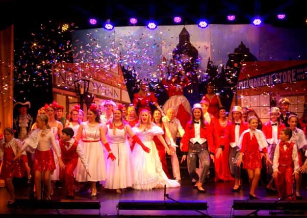The glittering finale of Dick Whittington by the Littlehampton Music Comedy Society