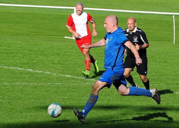 Mark Broughton helped Midhurst to victory over Hailsham / Picture by Kate Shemilt
