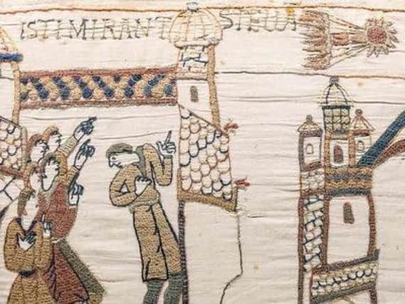 A petition calls on Theresa May to bring the Bayeux Tapestry to Battle