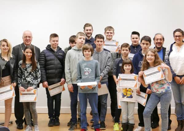 Young people recognised for their media project at the Horley Young People Centre
