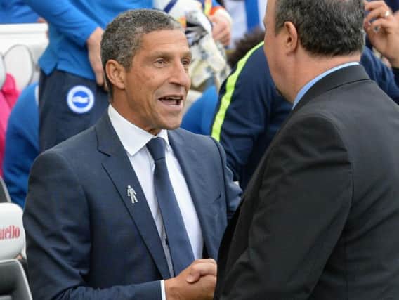 Brighton manager Chris Hughton. Picture by Phil Westlake (PW Sporting Photography)