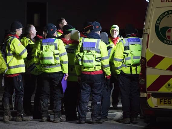 Sussex Search and Rescue volunteers help hunt for missing Burgess Hill man.
