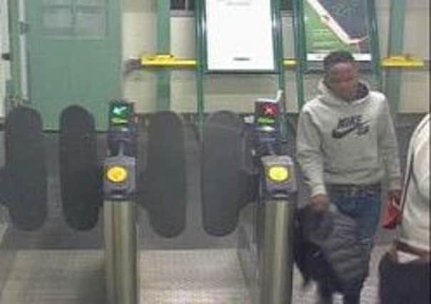 British Transport Police CCTV image after Barnham attempted theft