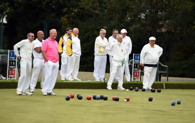 Action from the Worthing Unified Open Bowls