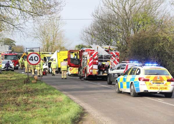 A recent incident on the A259