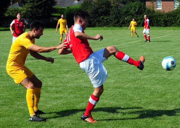 Graeme Dowden helped the Robins get the better of Montpelier Villa / Picture by Kate Shemilt