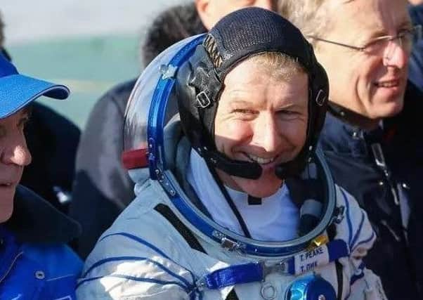 The free tickets to Major Peake's event on February 25 were gone in 11 minutes