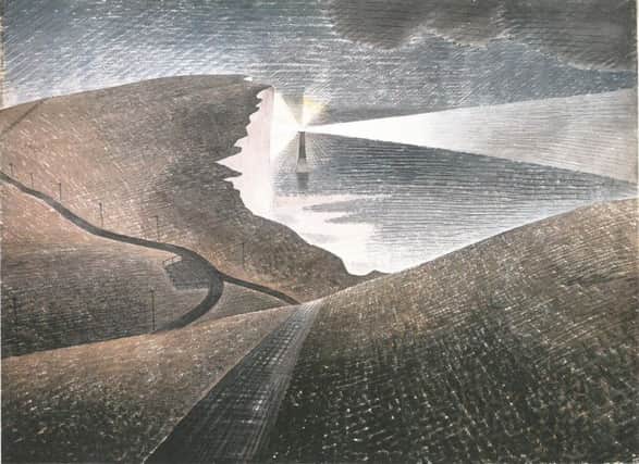 The iconic painting by Eric Ravilious