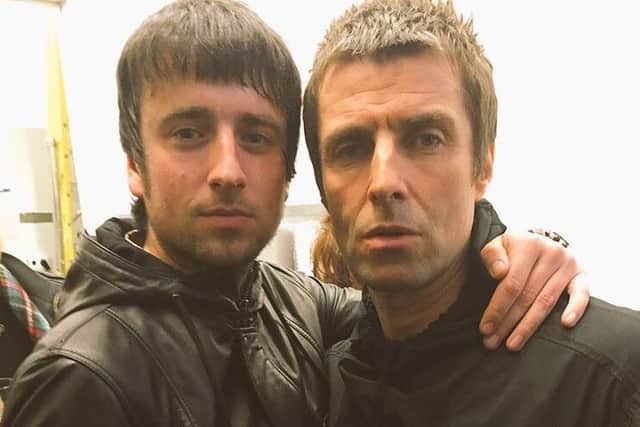 The Magic Mod Ben Taylor with Liam Gallagher SUS-180126-125827001
