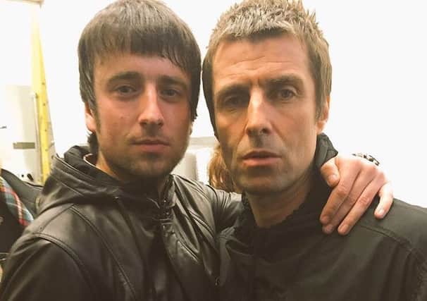 The Magic Mod Ben Taylor with Liam Gallagher SUS-180126-125827001