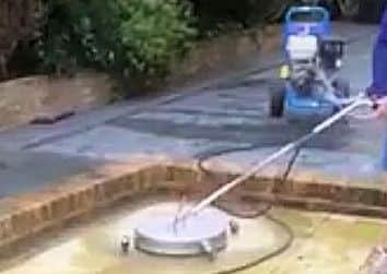 Cleaning equipment stolen from Lakeside Caravan Park. Photo from Sussex Police