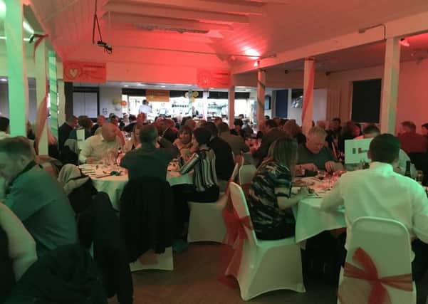 Horsham Sports Club hall was transformed into an Italian restuarant for one night only to raise funds for St Catherine's Hospice SUS-180129-172856001