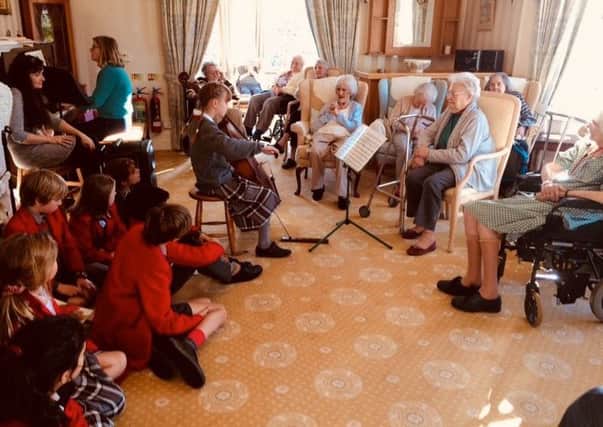 The Sompting Abbotts performance, the first of its kind at Greystoke Manor care home, was a great success