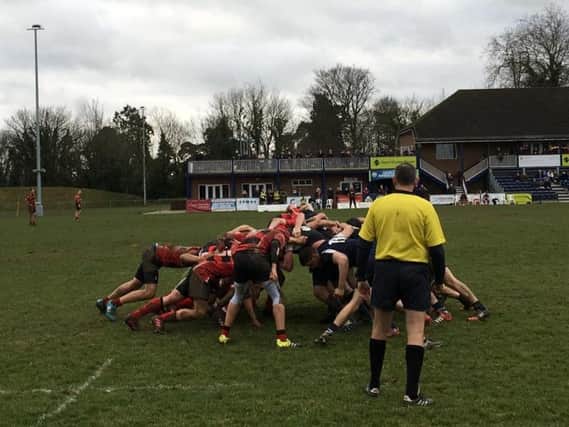 An end to end game saw East Grinstead take their opportunities better and win 34-12 against a committed Heath Colts side