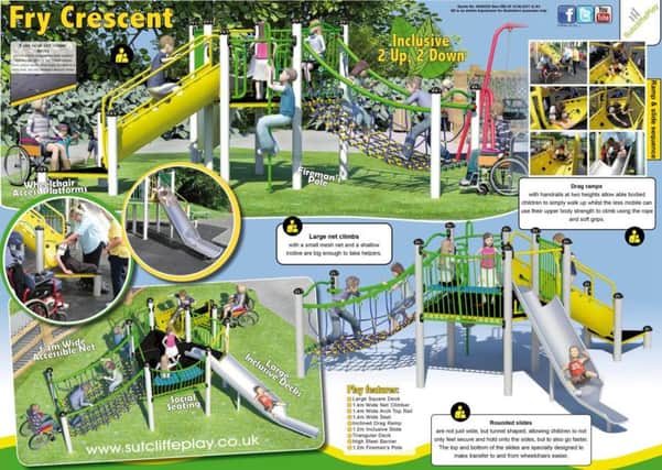 Fry Crescent play area. Picture: Burgess Hill Town Council