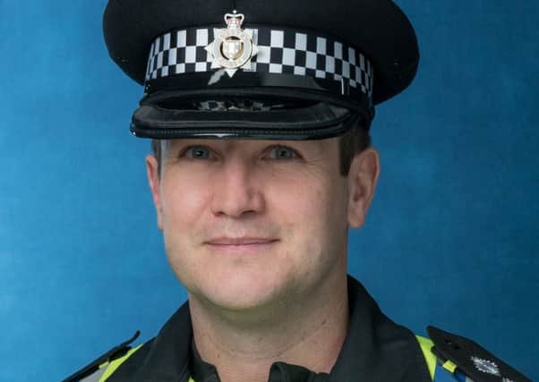 Acting Chief Inspector for Arun and Chichester Kris Ottery SUS-180131-102457001