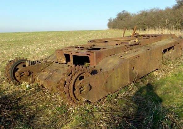 Kithurst Hill - Mk2 Churchill tank SUS-180124-121032001
