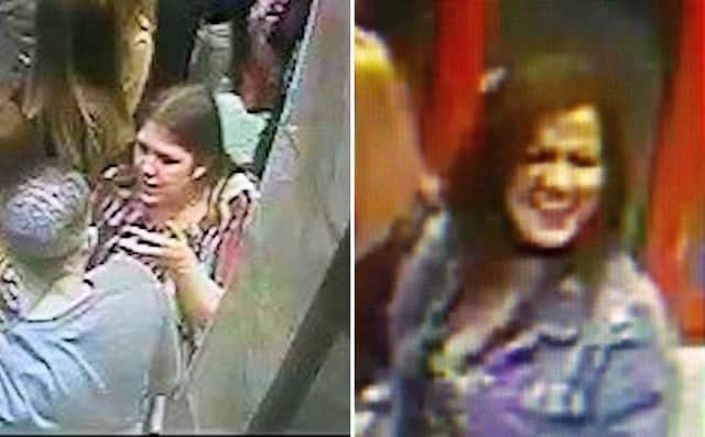 Police wish to speak to these two women in connection with an assault in Eastbourne. Photo courtesy of Sussex Police. SUS-180131-132444001