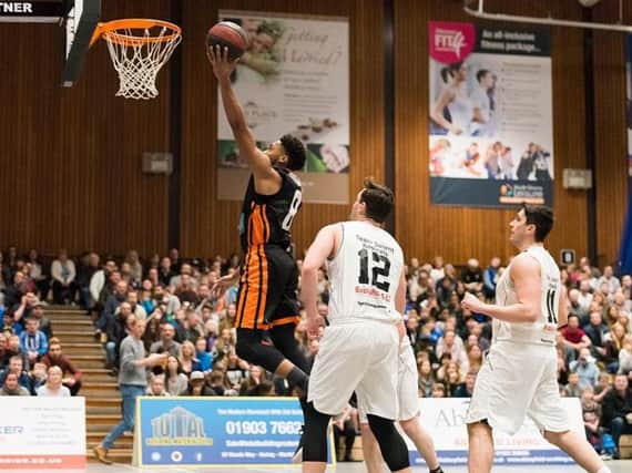Skipper Brendan Okoronkwo believes a week break came at a perfect time for Worthing Thunder. Picture by Kyle Hemsley