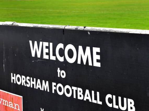 Horsham Football Club. Picture by Steve Robards