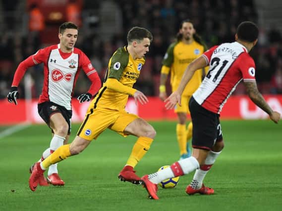 Solly March in action at Southampton. Picture by Phil Westlake (PW Sporting Photography)