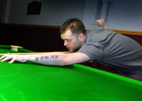 Jimmy Robertson is into the German Masters quarter-finals.