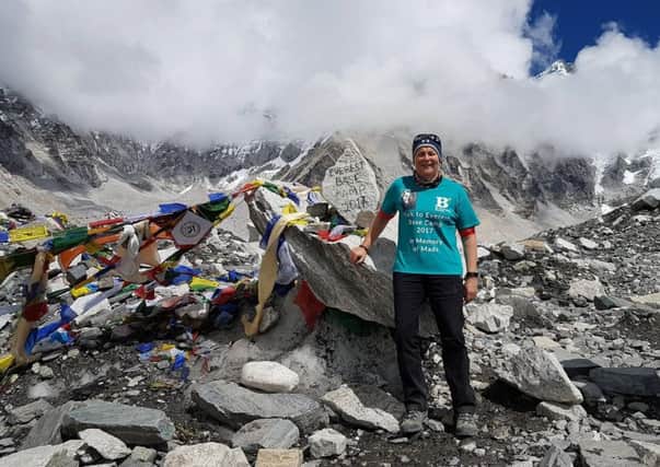 Sarah Jones was on Mount Everest for her 50th birthday