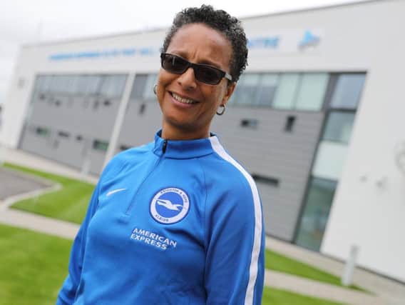 Hope Powell. Picture by BHAFC/Paul Hazlewood