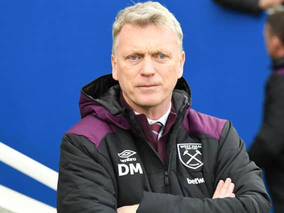 David Moyes. Picture by Phil Westlake (PW Sporting Photography)