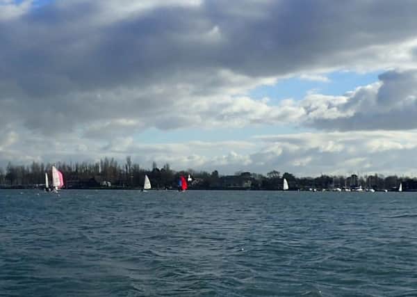 Snowflake action at Chichester Yacht Club