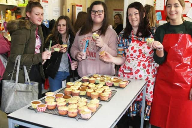 Students sold a number of delicious baked treats over the week to raise money for charity